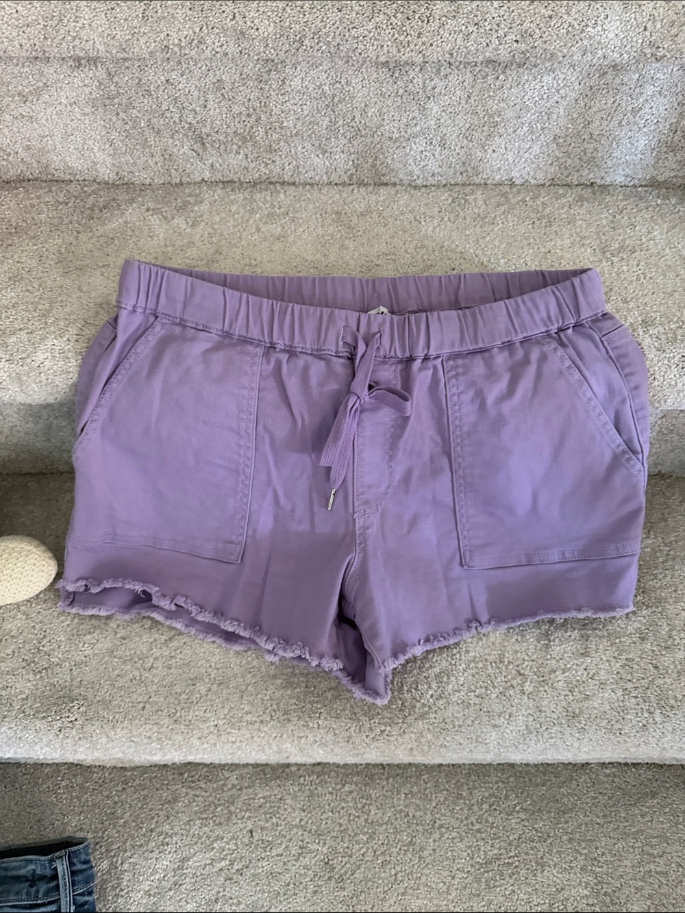 YMI Casual Lavender Drawstring Women’s Shorts